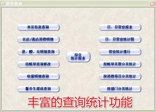 咖啡厅管理系统酒店茶馆酒吧咖啡店茶楼棋牌室会员收银软件(图8)