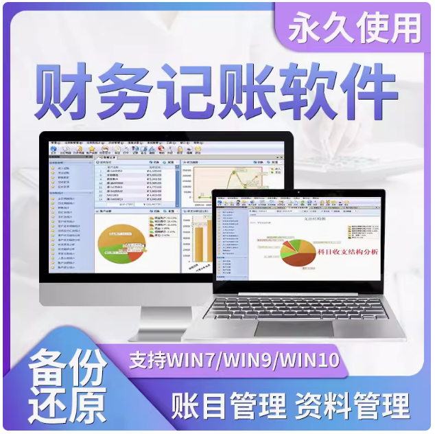 编号：财务记账软件V4.32收入支出应收应付借款还款出纳管理记账通管理